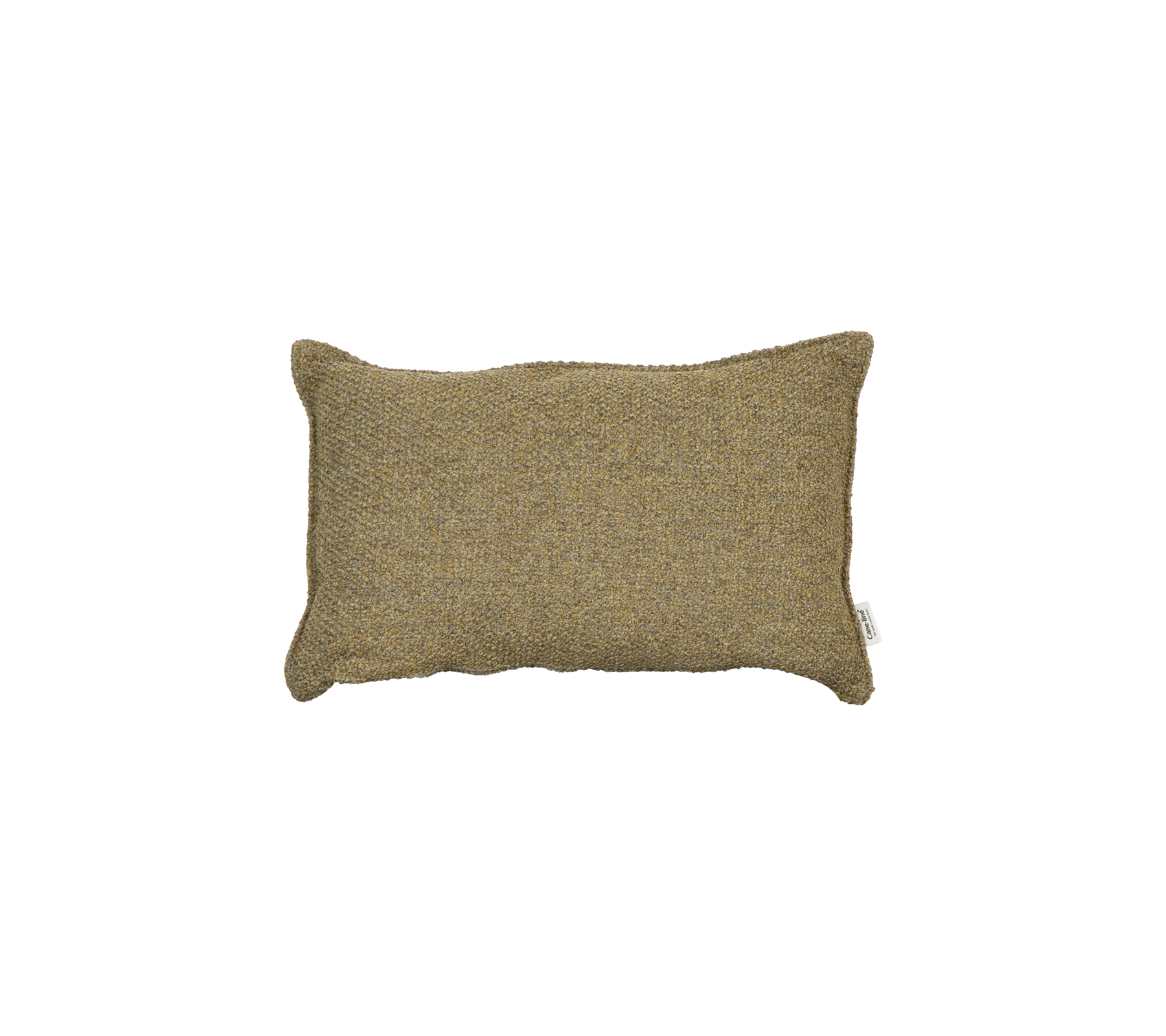 Cojín decorativo rectangular en un tono texturizado y terrenal, que añade un toque acogedor a cualquier espacio.