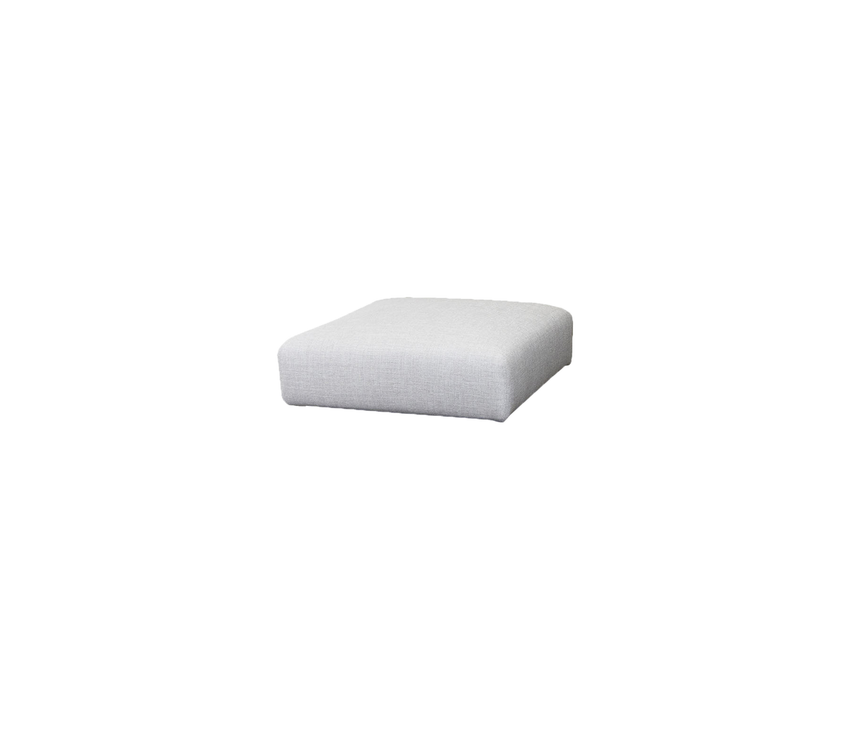 Cojín cuadrado y minimalista de tela ligera, perfecto para asientos versátiles o para realzar la decoración. Diseño simple y elegante.