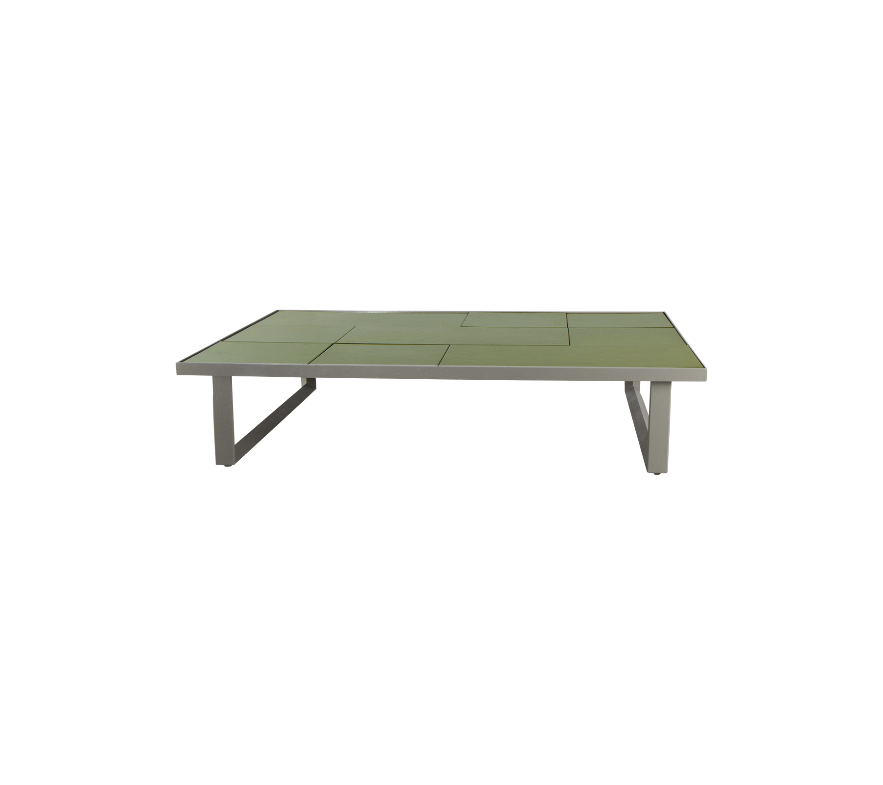 Glaze mesa de centro rectangular p/azulejo, 120x70 cm