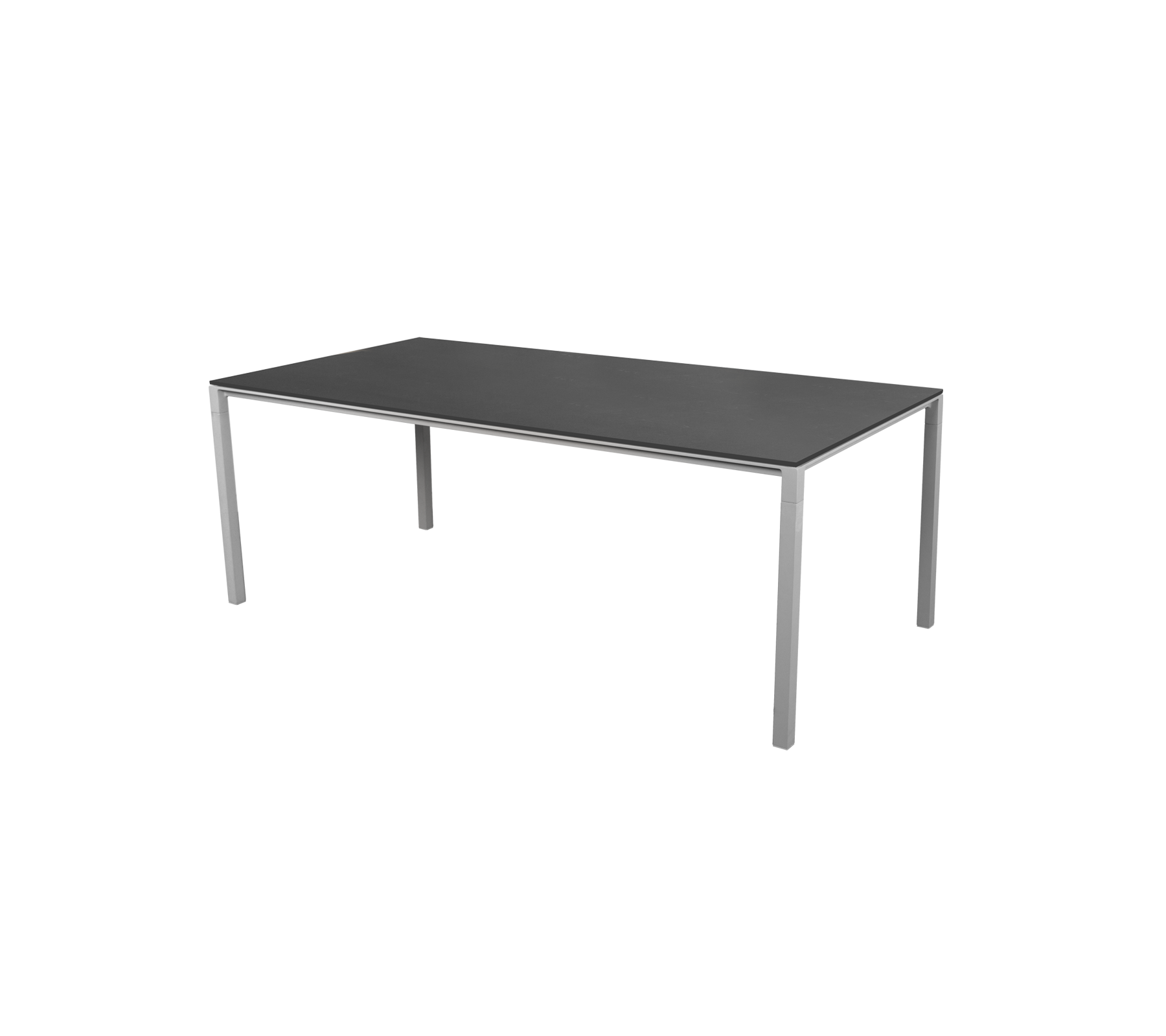 Una mesa moderna con un diseño elegante, superficie plana y patas robustas, ideal para diversos entornos y propósitos.