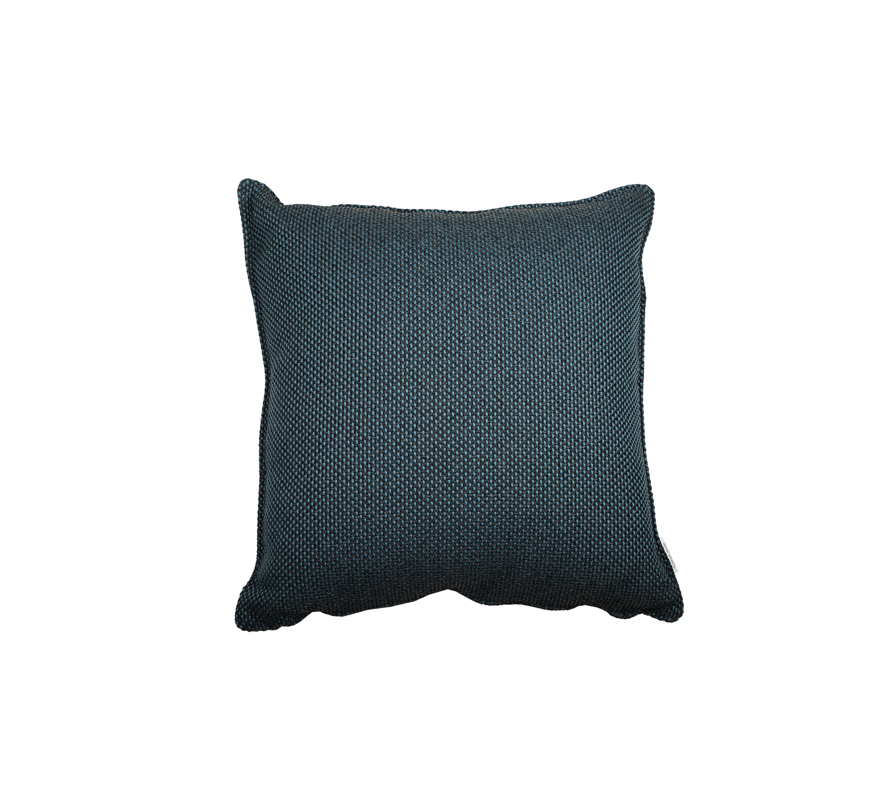 Cojín texturizado en teal oscuro con un patrón sutil, añadiendo un toque acogedor a cualquier entorno. Perfecto para la decoración del hogar o para acentuar muebles.