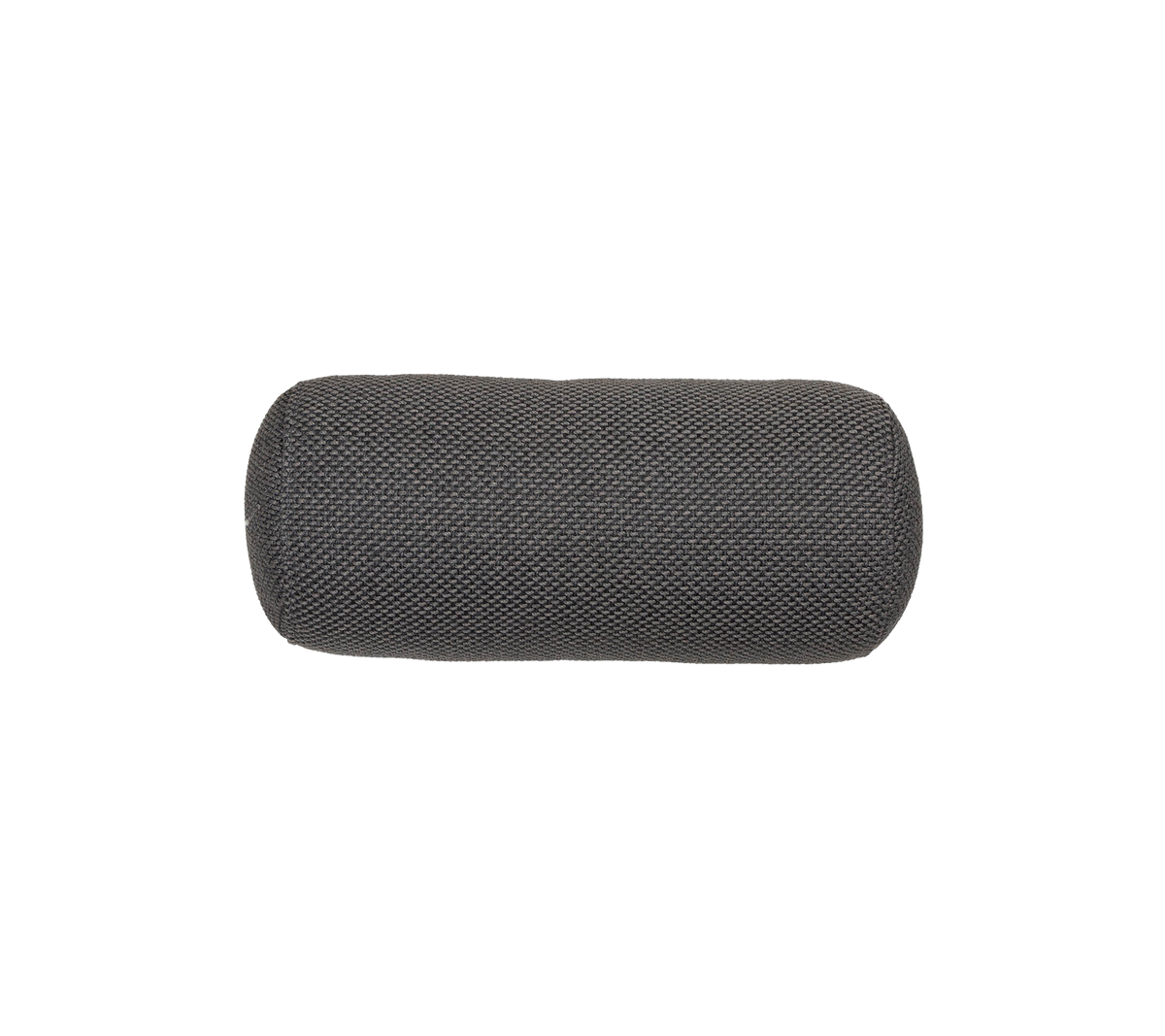Cojín gris alargado con una superficie texturizada, diseñado para comodidad y apoyo. Ideal para varias disposiciones de asientos.