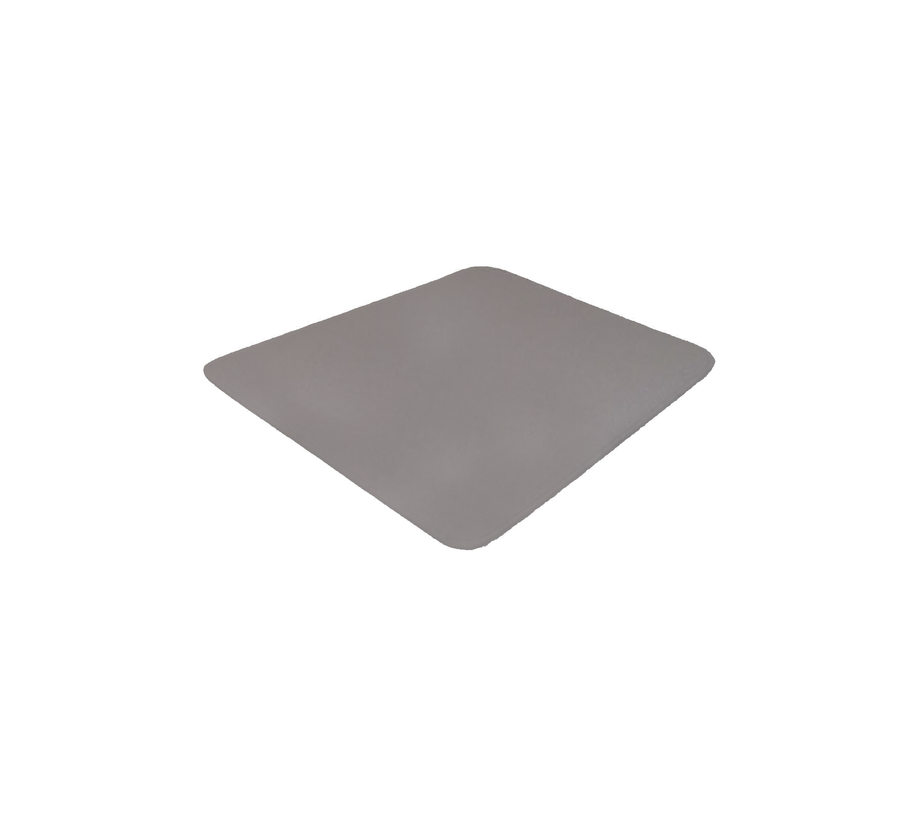 Superficie rectangular gris con bordes redondeados, adecuada para diversas aplicaciones y diseñada para la versatilidad y la durabilidad.