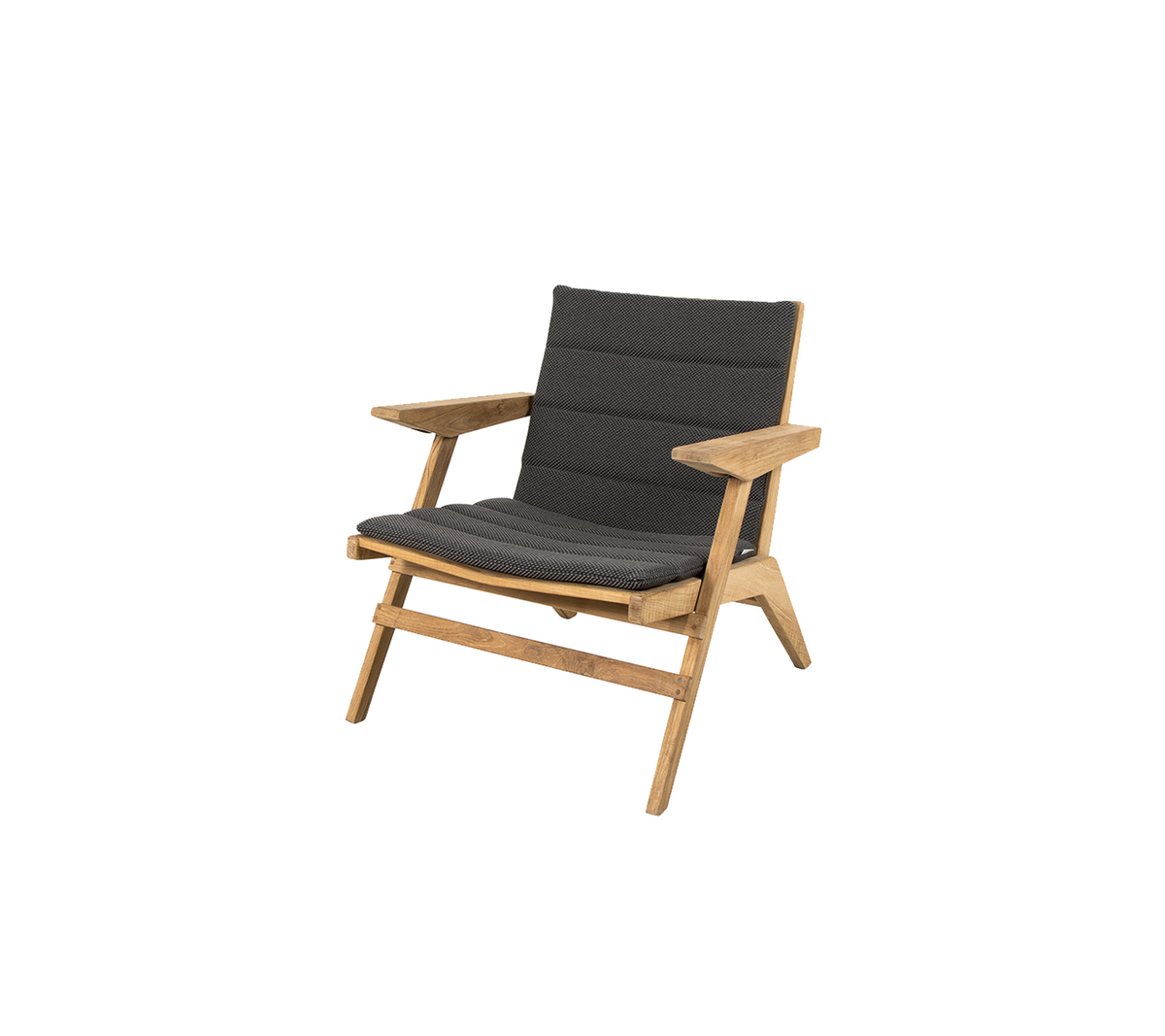 Silla moderna de madera con asiento y respaldo acolchados en gris, que presenta un diseño elegante que complementa varios estilos de decoración.