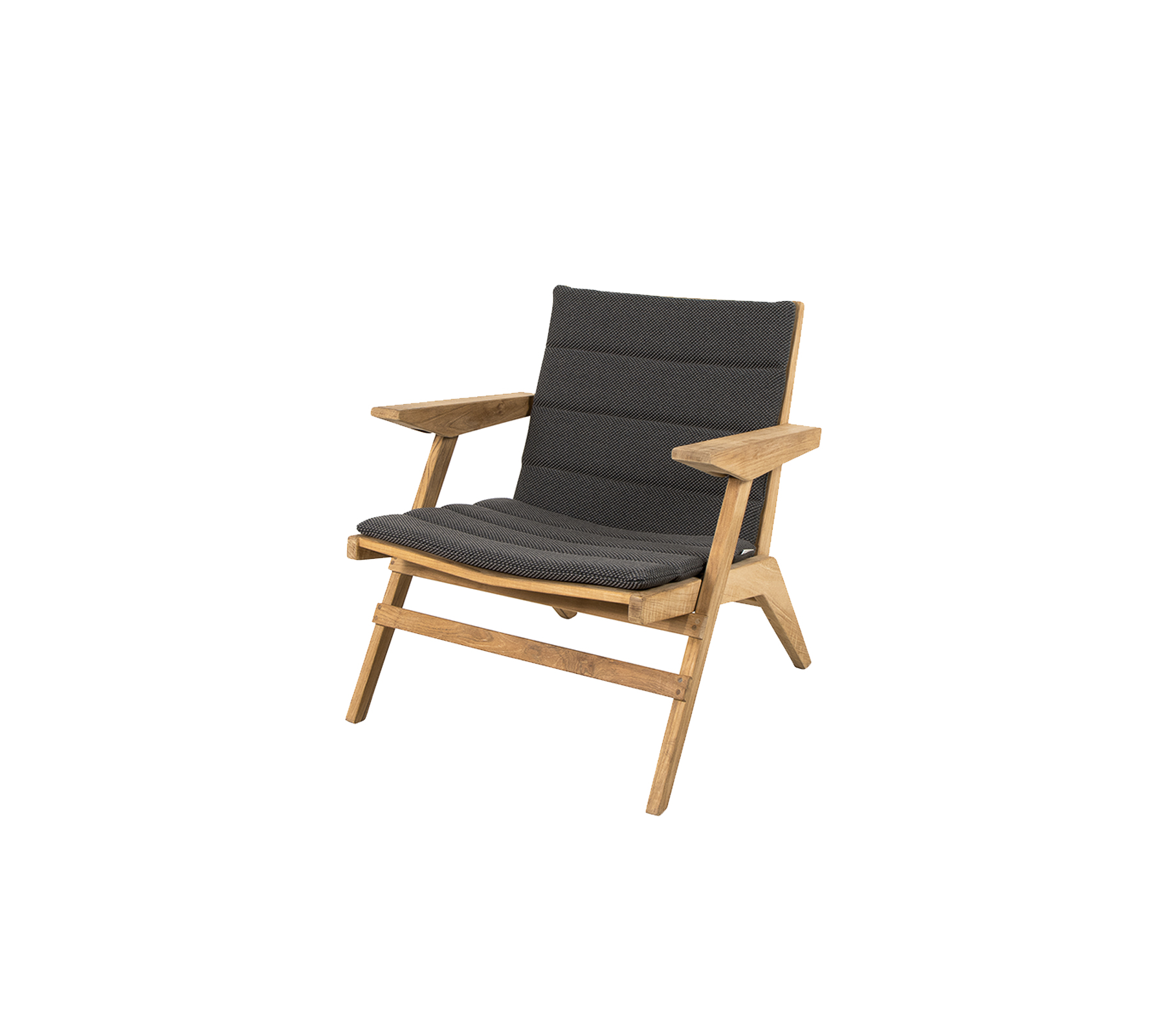 Silla moderna de madera con asiento y respaldo acolchados en gris, que presenta un diseño elegante que complementa varios estilos de decoración.