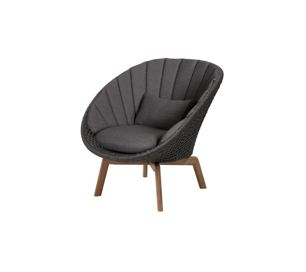 Silla circular elegante con acolchado suave y patas de madera elegantes, con una tapicería texturizada para mayor comodidad y elegancia.