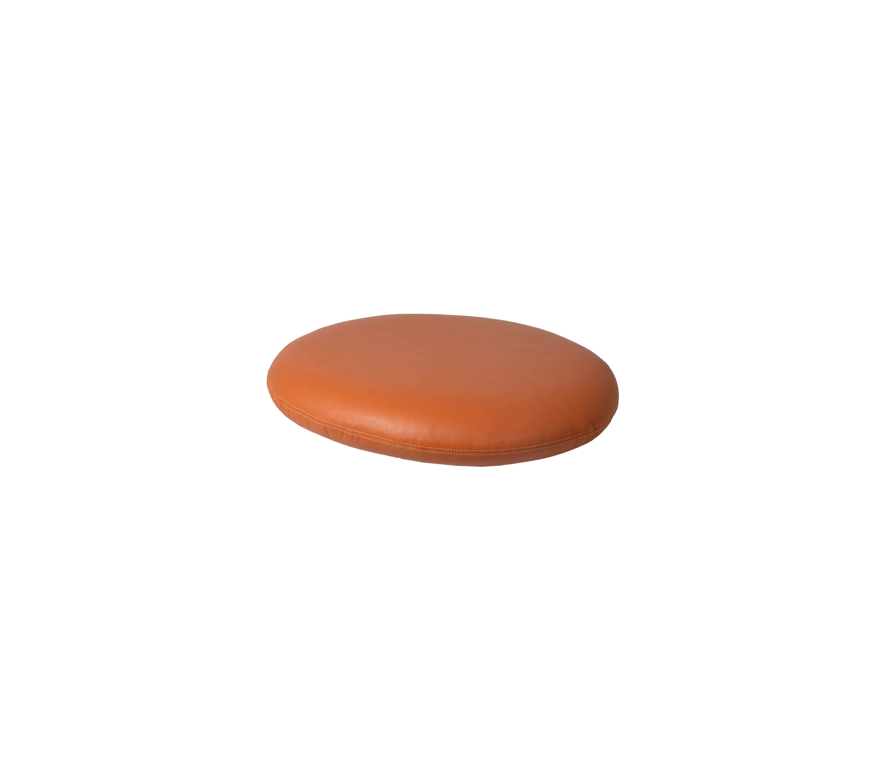 Cojín marrón de forma ovalada y suave, ideal para mejorar la comodidad y el estilo en varios entornos.