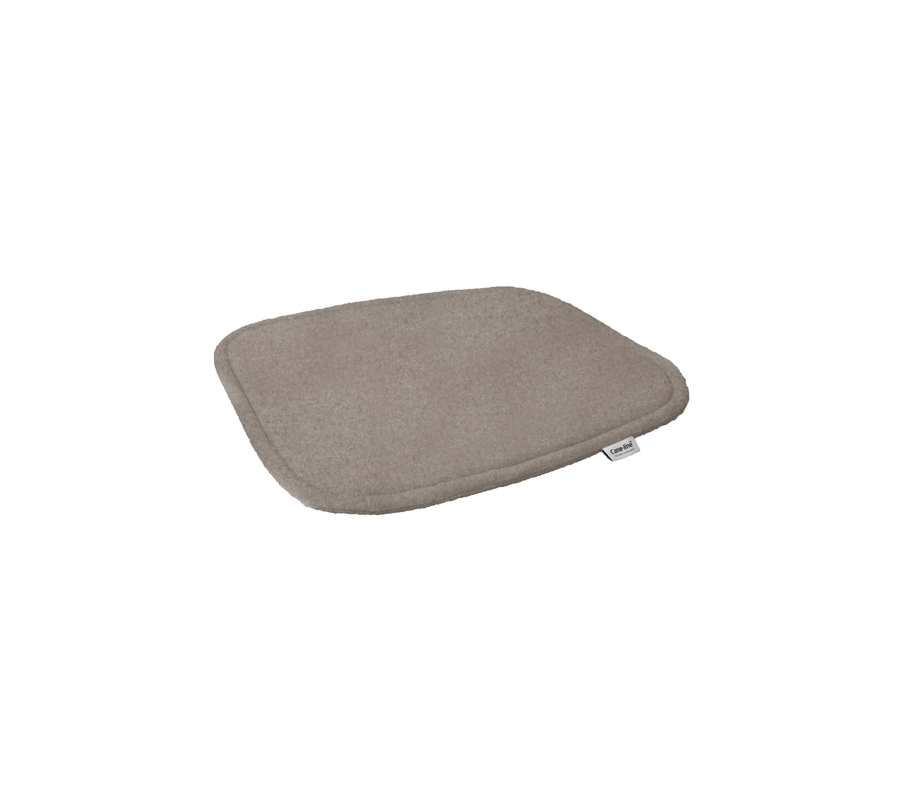 Cojín rectangular suave en un color beige neutro, diseñado para mayor comodidad en varios arreglos de asiento.