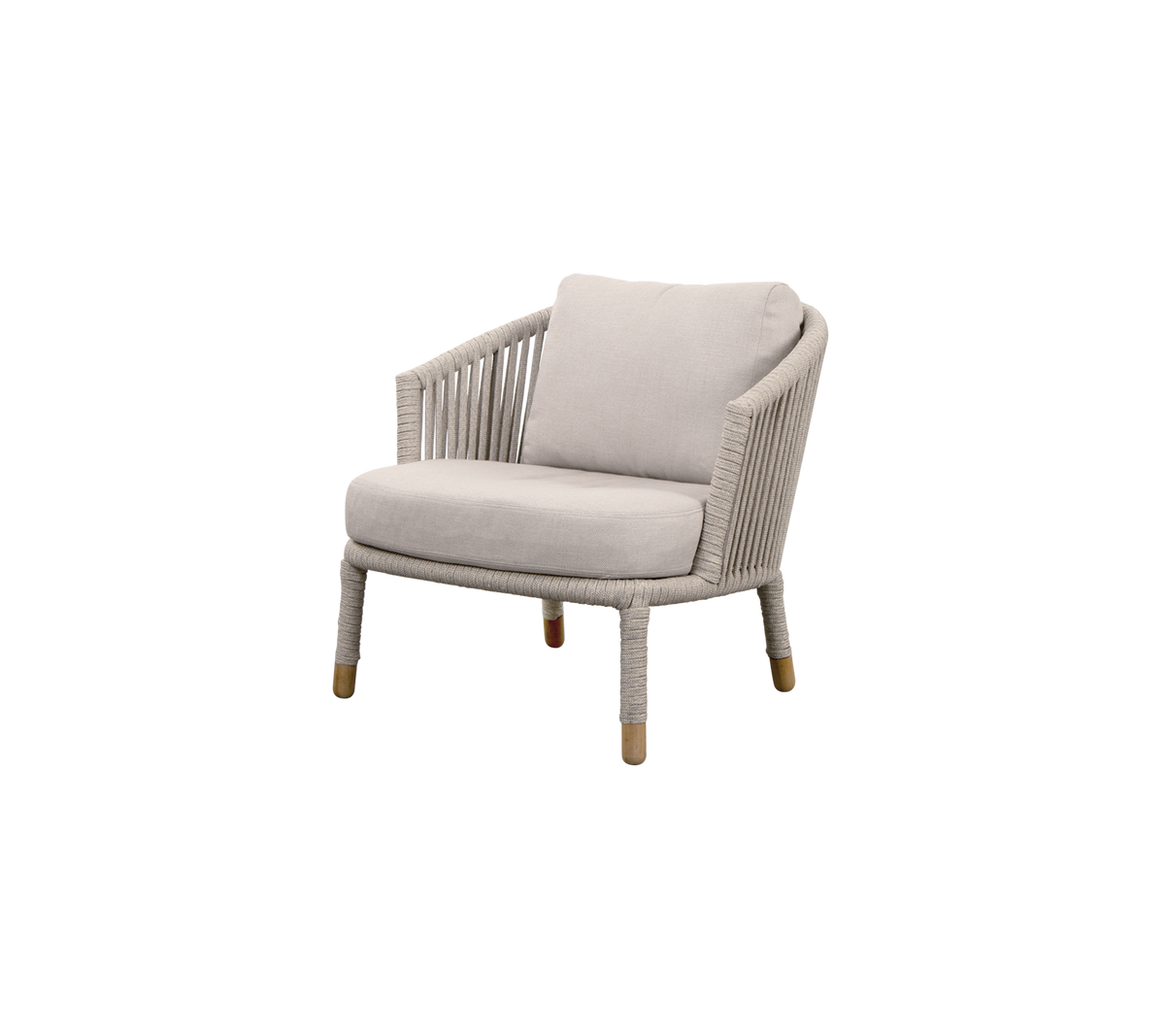 Silla elegante con un cojín cómodo, con un diseño tejida y patas resistentes para un aspecto moderno. Ideal para relajarse.