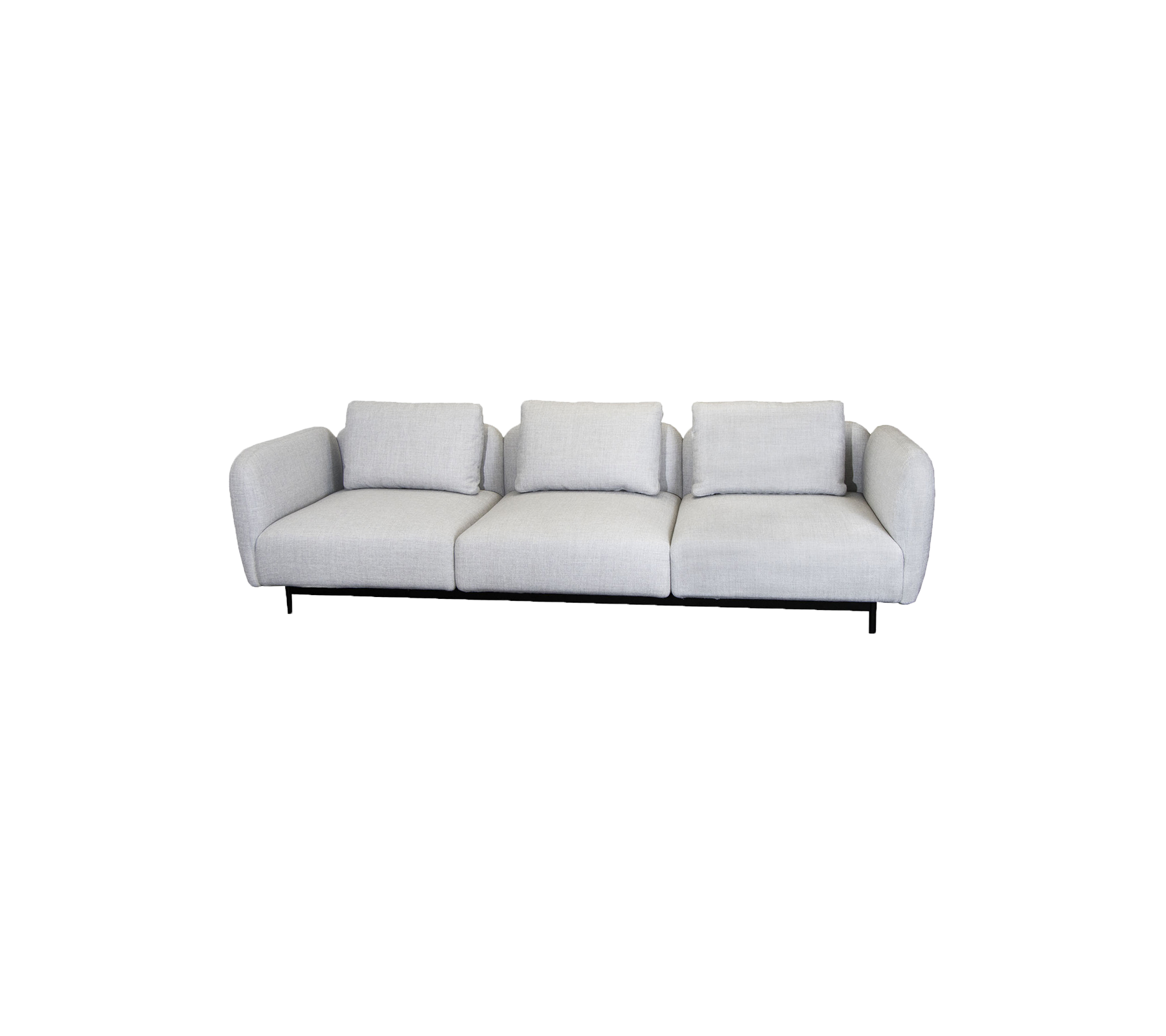 Aura sofá para tres personas con descansabrazo alto (3)