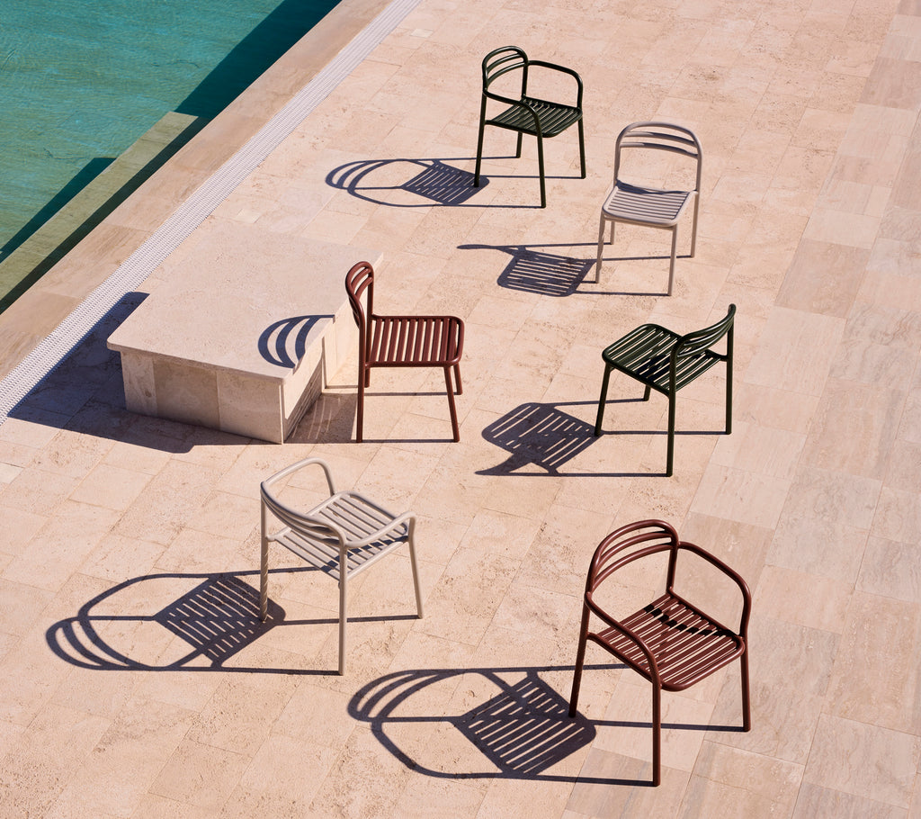 Mesa de comedor rect. Bliss incl. 4 sillones Bliss