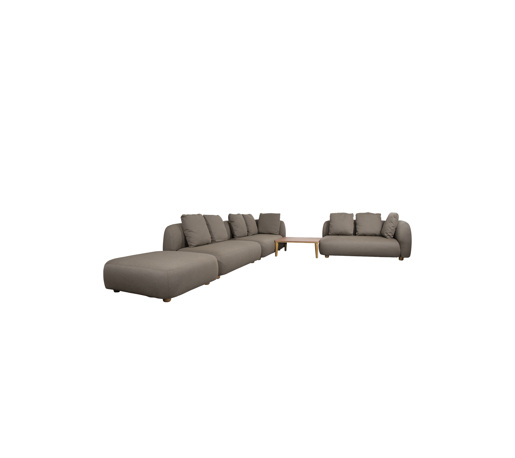 Capture sofá de esquina c/ mesa, puff & chaise longue (6)