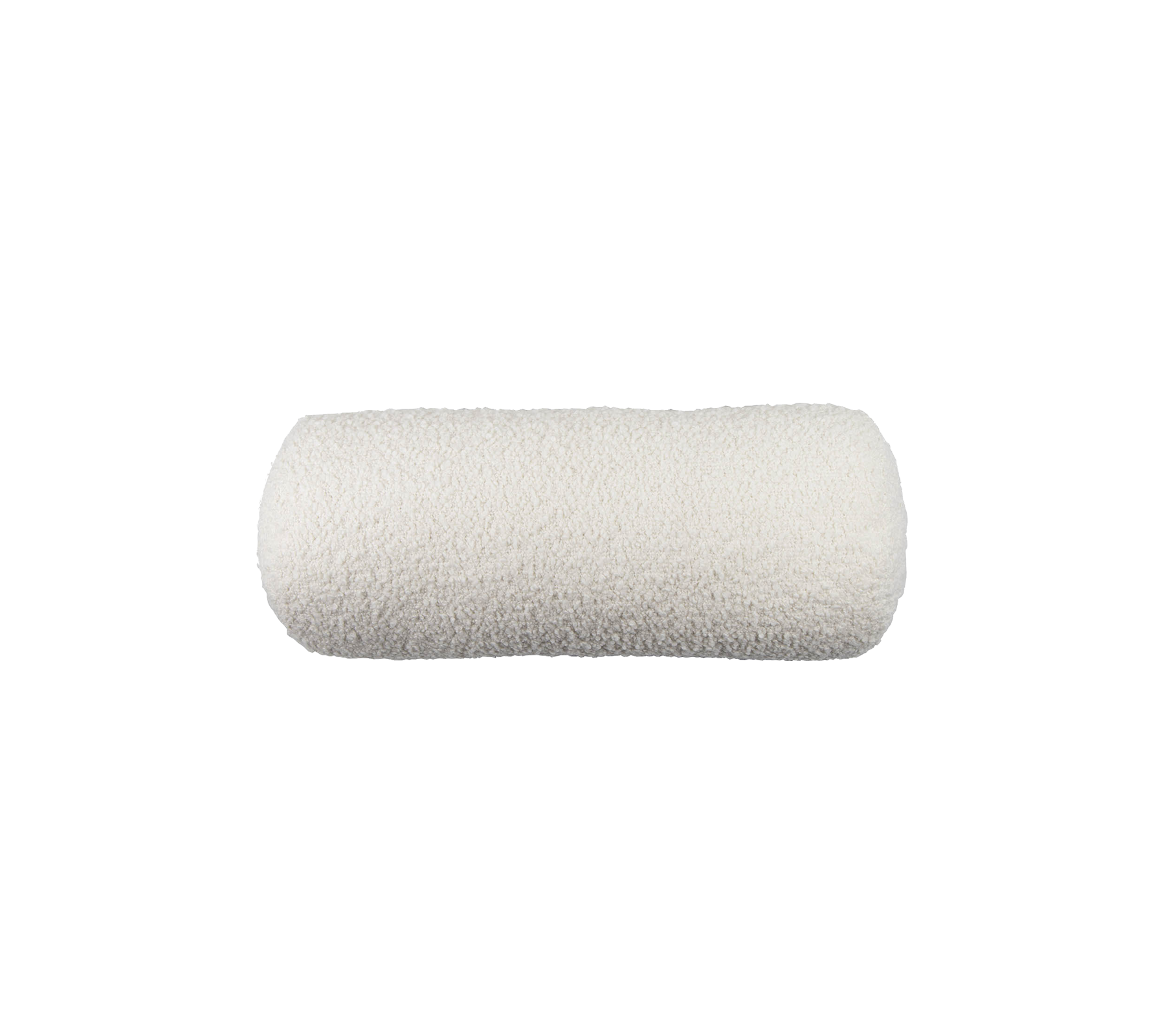 Cubierta de rodillo blanca para pintar, diseñada para proporcionar un acabado suave en varias superficies. Ideal para lograr un aspecto profesional.