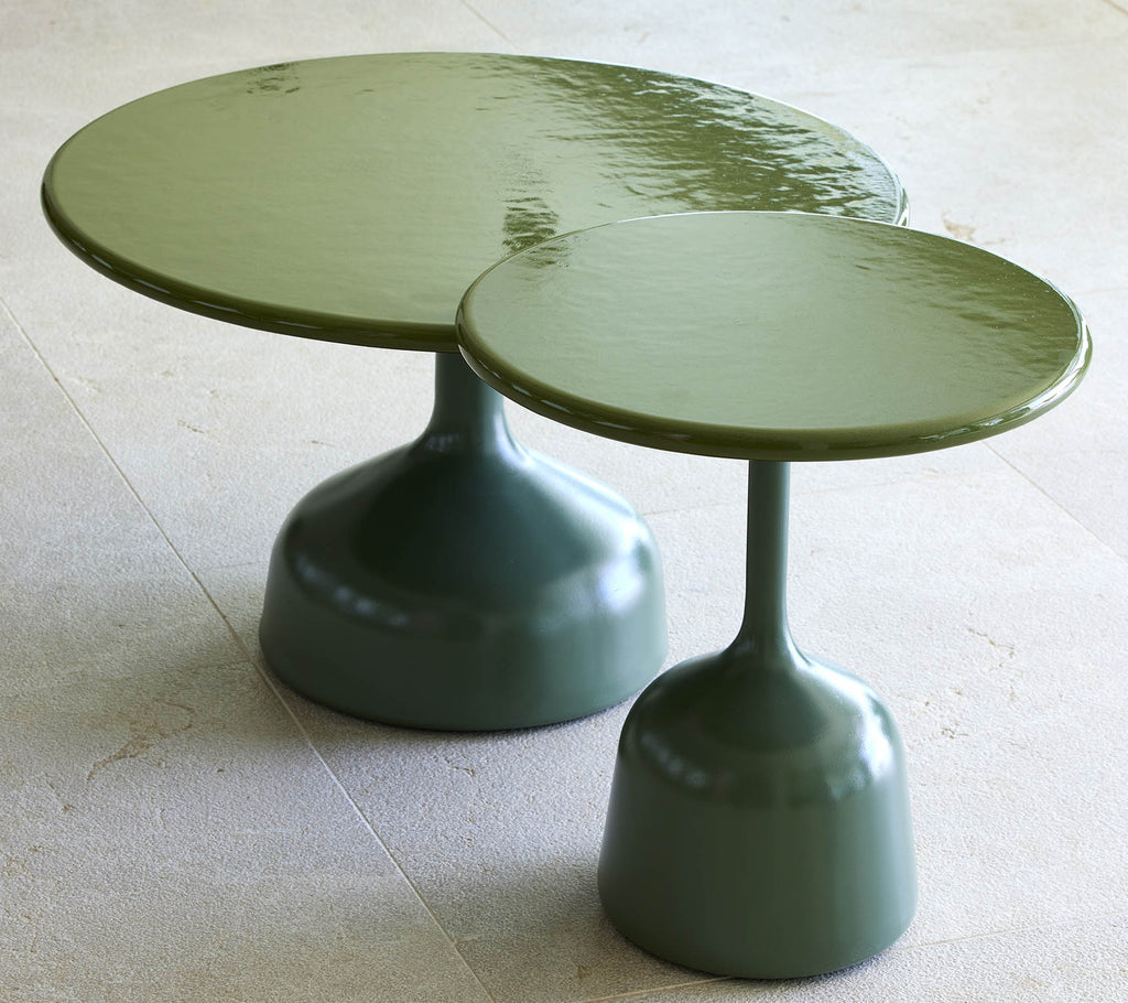 Glaze mesa de centro, grande, dia. 70 cm